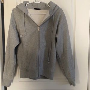 Comfy grey zip up